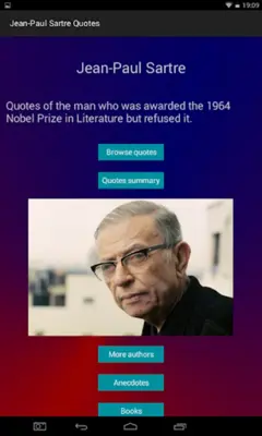 Jean-Paul Sartre Quotes android App screenshot 2